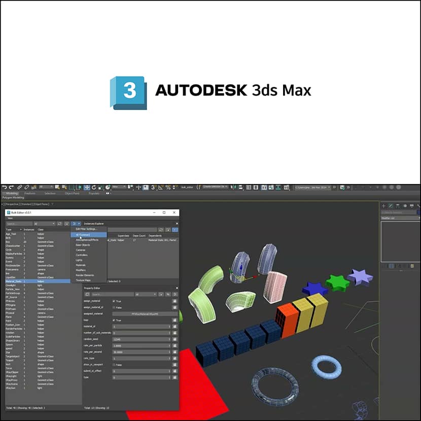 JokerMartini - Bulk Editor For 3ds Max JokerMartini - Bulk Editor For 3ds Max